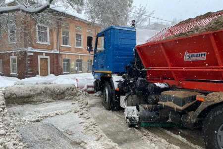 Одесса показала высокий результат в борьбе со снегом
