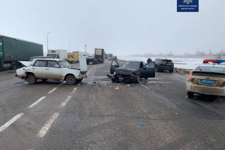 Четыре автомобиля столкнулись на Объездной дороге (фото)