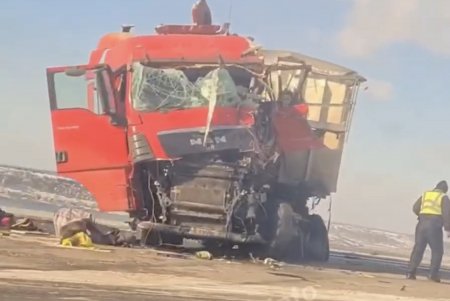 Под Одессой столкнулись два грузовика: по словам очевидцев, оба водителя погибли (фото)