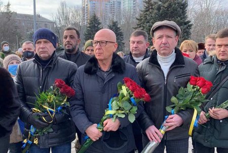 В Одессе почтили память Героев Небесной Сотни (фото)