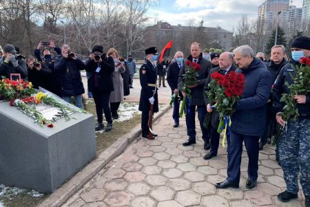 В Одессе почтили память Героев Небесной Сотни (фото)