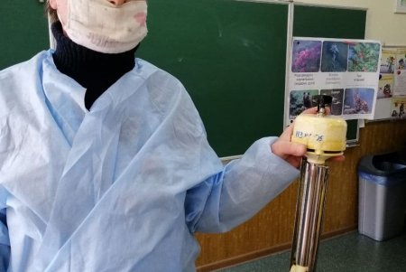 В гимназии № 7 проверили состояние воздуха и освещения в учебных кабинетах (фото)