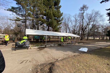Свернут пункт обогрева на Куликовом поле: за 45 дней работы получили помощь более 10 тысяч человек (фото)