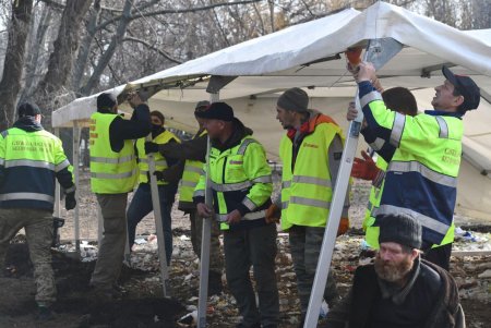 Свернут пункт обогрева на Куликовом поле: за 45 дней работы получили помощь более 10 тысяч человек (фото)