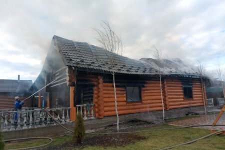 Два крупных пожара в Одесской области, в сауне и частном доме, едва не закончились трагедией 