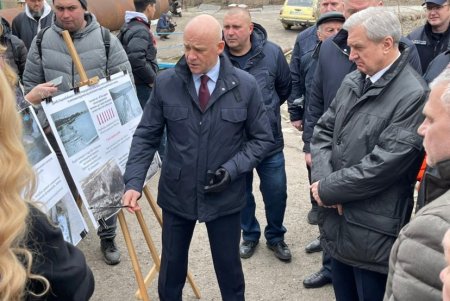 Геннадий Труханов: прорыва Хаджибейской дамбы допустить нельзя, город для этого сделает все возможное (фото)