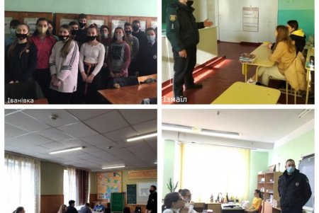 Полицейские Одесской области помогают школьникам адекватно разрешать возникающие у них проблемы (фото)
