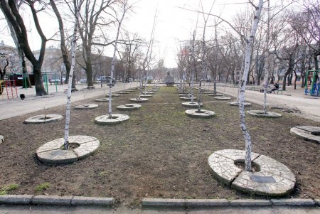 В Прохоровском сквере будет Музей Холокоста (фоторепортаж)