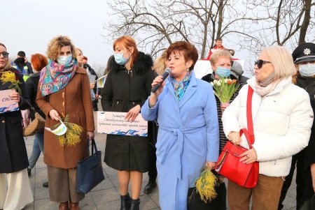 В Одессе в честь 8 Марта прошел Марш женщин (фоторепортаж)