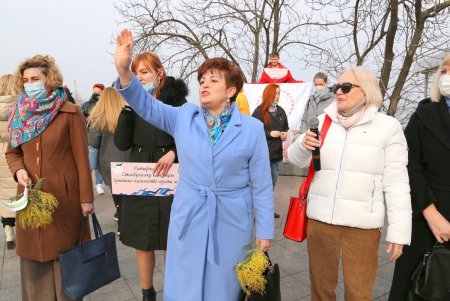 В Одессе в честь 8 Марта прошел Марш женщин (фоторепортаж)