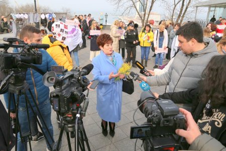 В Одессе в честь 8 Марта прошел Марш женщин (фоторепортаж)