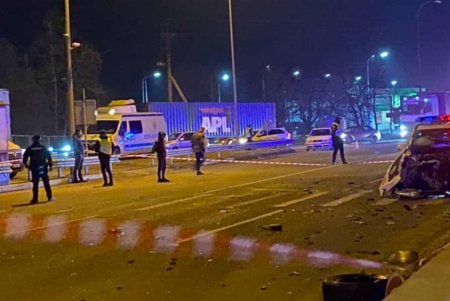 Под Одессой возле КП «Дачное» произошла смертельная авария с участием патрульных (видео, обновлено)