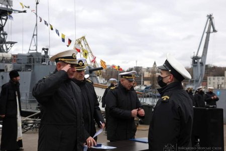 В Одесской морской академии прошел выпуск старшин (фото, видео)