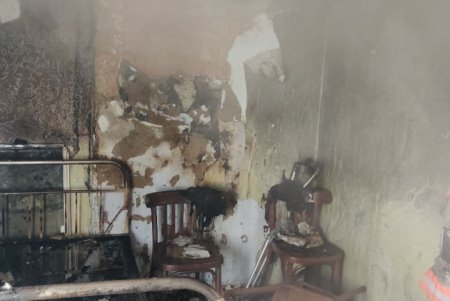 В результате утреннего пожара близ Черноморска погиб мужчина (фото)