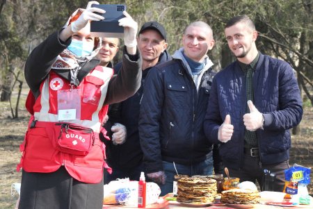 Празднование Масленицы в парке Шевченко (фоторепортаж)