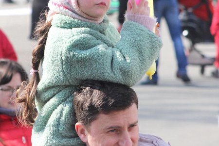 Празднование Масленицы в парке Шевченко (фоторепортаж)