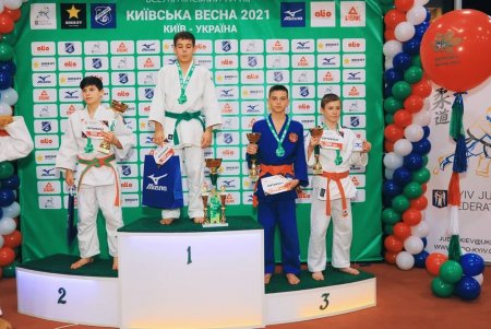 Юные одесские дзюдоисты заняли призовые места на чемпионате Украины