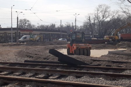 Капремонт Новощепного ряда выходит на завершающий этап: автомобильное движение на пересечении с Водопроводной откроют в начале апреля (фото)