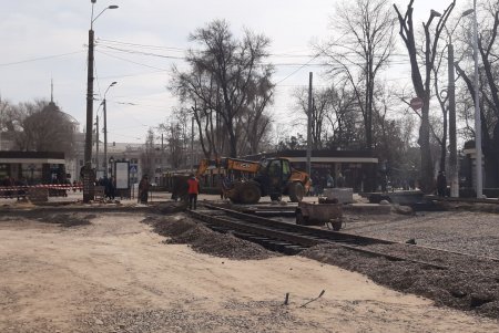 Капремонт Новощепного ряда выходит на завершающий этап: автомобильное движение на пересечении с Водопроводной откроют в начале апреля (фото)