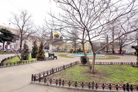 Сквер имени Пушкина – самый труднодоступный в городе (фоторепортаж)