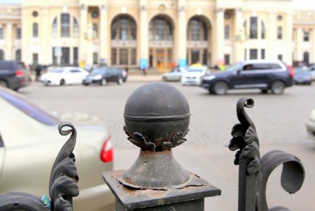 Сквер имени Пушкина – самый труднодоступный в городе (фоторепортаж)