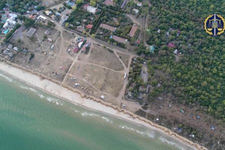 В Тузловских лиманах предприниматель незаконно использовал участок стоимостью более 650 миллионов гривен (фото)
