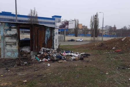 На Балковской ликвидировали стихийную свалку (фото)