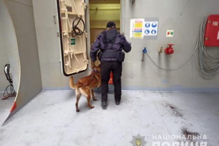 На пришвартованном в Одесском порту судне ищут взрывчатку (обновлено)