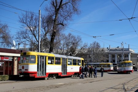 В связи с локдауном в Одессе увеличили количество трамваев и троллейбусов (фото, видео) 