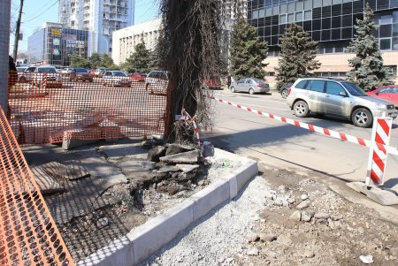 Ход капитального ремонта улицы Черняховского (фоторепортаж)