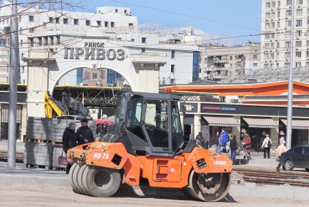 Готовят к открытию проезд по улице Водопроводной (фоторепортаж)