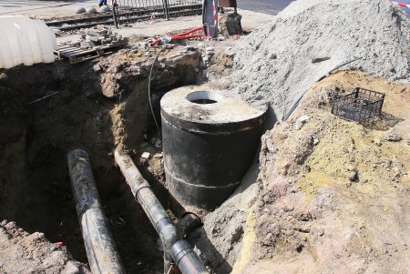Готовят к открытию проезд по улице Водопроводной (фоторепортаж)
