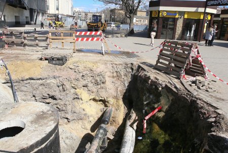 Готовят к открытию проезд по улице Водопроводной (фоторепортаж)