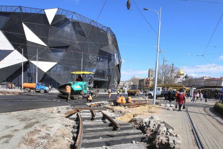 Готовят к открытию проезд по улице Водопроводной (фоторепортаж)