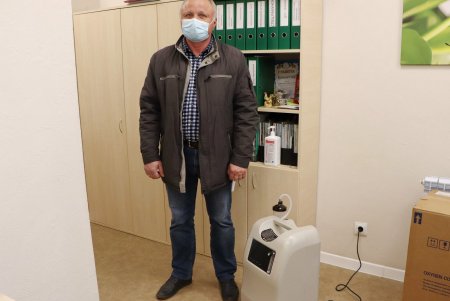 Одесситам с COVID-19 семейные врачи выдают кислородные концентраторы