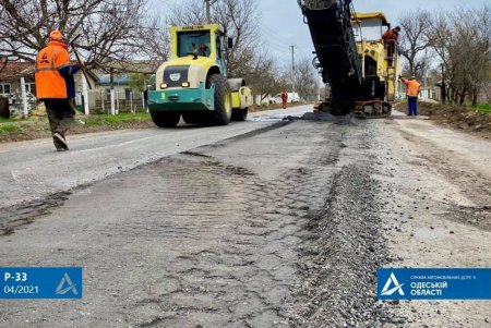 На севере региона ремонтируют участок трассы между двумя селами (фото)