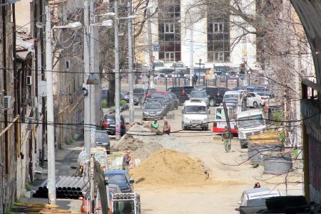 Ход капитального ремонта Деволановского спуска (фоторепортаж)