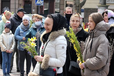Вербное воскресенье празднуют одесситы (фоторепортаж)
