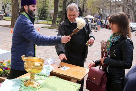Вербное воскресенье празднуют одесситы (фоторепортаж)