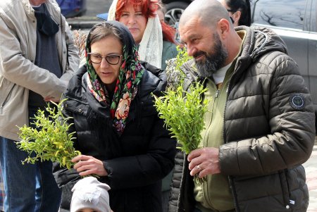 Вербное воскресенье празднуют одесситы (фоторепортаж)