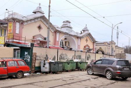 В районе «Привоза» начался капремонт улицы Преображенской (фоторепортаж)