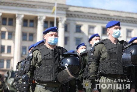 На Куликовом поле провели инструктаж для правоохранителей, обеспечивающих безопасность в городе 1 и 2 мая (фото)