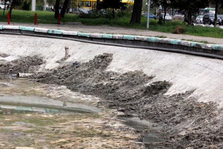 В Дюковском парке чистят малый пруд (фоторепортаж)