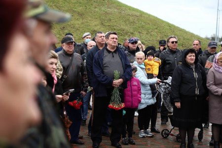 Останки 15 погибших в годы Второй мировой войны воинов перезахоронили на Мемориале 412-й батареи (фото)