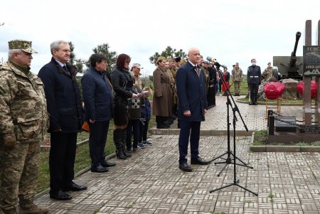 Останки 15 погибших в годы Второй мировой войны воинов перезахоронили на Мемориале 412-й батареи (фото)