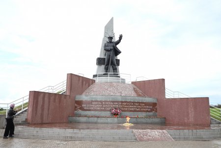 Останки 15 погибших в годы Второй мировой войны воинов перезахоронили на Мемориале 412-й батареи (фото)