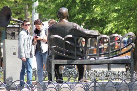 Выходные майские дни в центре Одессы (фоторепортаж)