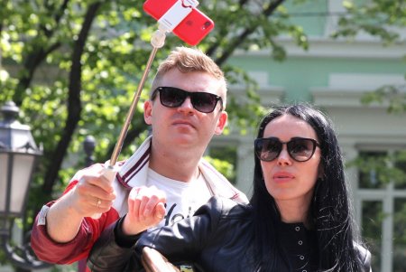 Выходные майские дни в центре Одессы (фоторепортаж)