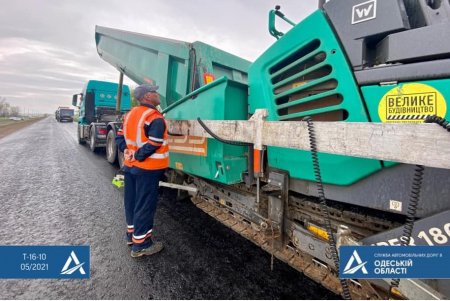Возобновлен ремонт дороги, соединяющей курортные села Одесской области