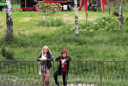 Воскресная прогулка по парку Победы (фоторепортаж)